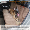 Reversible Nylon & Corduroy Waterproof Dog Pet Car Seat Cover For Dog